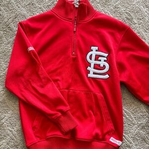 St. Louis Cardinal Mens Quarter Zip